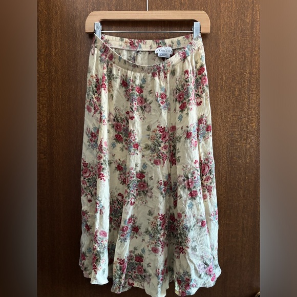 Vintage floral skirt - Picture 1 of 2
